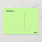 Panda Briefkaart (Achterkant)