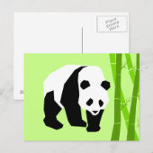 Panda Briefkaart (Voorkant / Achterkant)