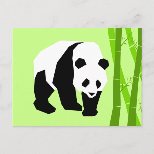 Panda Briefkaart (Voorkant)