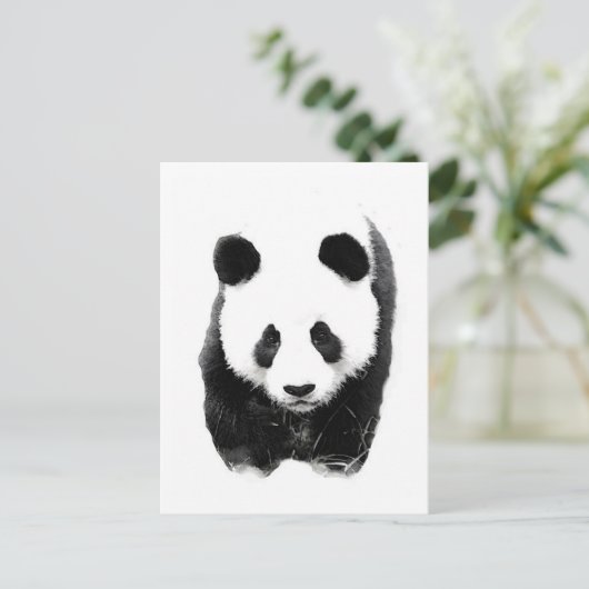 Panda Briefkaart (Staand voorkant)