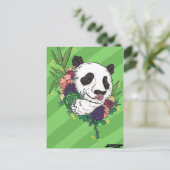  Panda Briefkaart (Staand voorkant)
