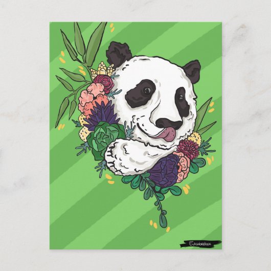 Panda Briefkaart (Voorkant)