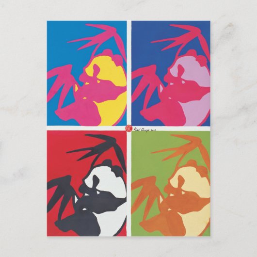 Panda Briefkaart (Voorkant)