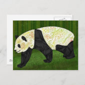 Panda Briefkaart (Voorkant / Achterkant)