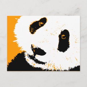 panda. briefkaart