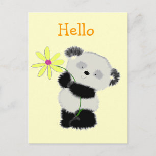 panda briefkaart