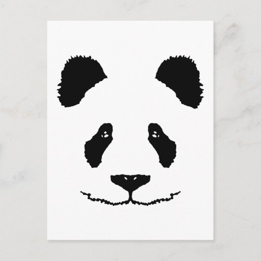 Panda Briefkaart (Voorkant)