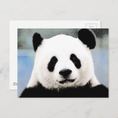 Panda Briefkaart (Voorkant / Achterkant)