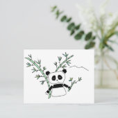 Panda Briefkaart (Staand voorkant)