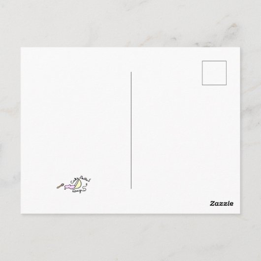 Panda Briefkaart (Achterkant)