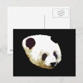 Panda Briefkaart (Voorkant / Achterkant)