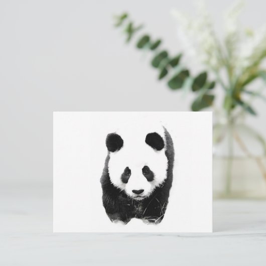 Panda Briefkaart (Staand voorkant)