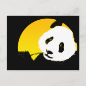 panda. briefkaart (Voorkant)