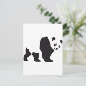 Panda Briefkaart (Staand voorkant)