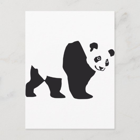 Panda Briefkaart (Voorkant)