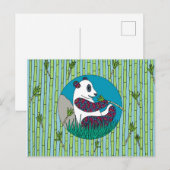 Panda Briefkaart (Voorkant / Achterkant)