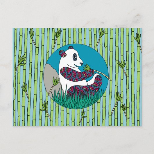 Panda Briefkaart (Voorkant)