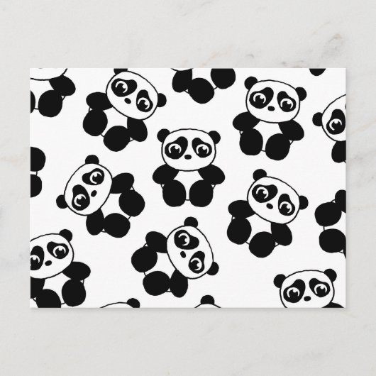 Panda Briefkaart (Voorkant)