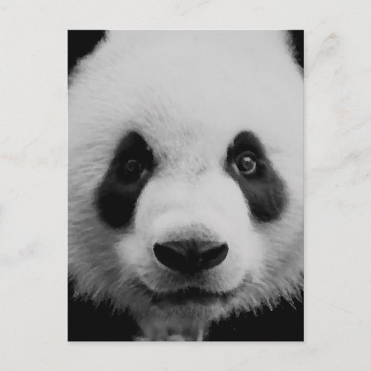 Panda Briefkaart (Voorkant)
