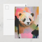 Panda Briefkaart nr. 8 (Voorkant / Achterkant)