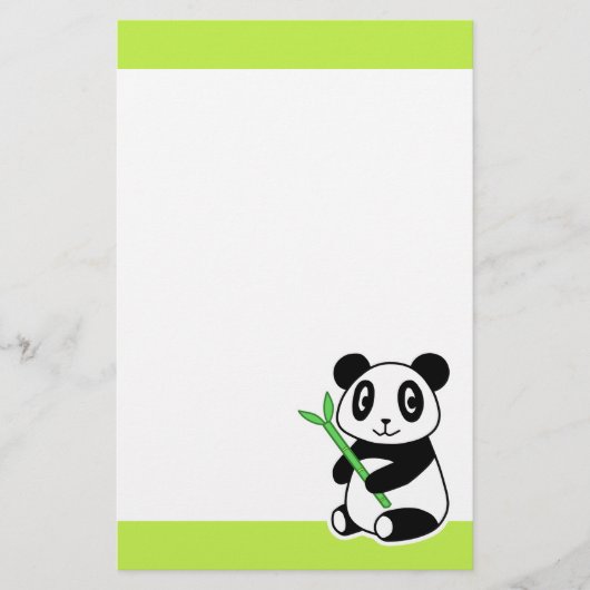 Panda Briefpapier (Voorkant)