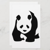 Panda Briefpapier (Voorkant / Achterkant)