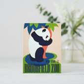 Panda Brookfield Zoo Post Kaart (Staand voorkant)