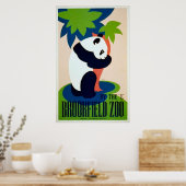 Panda Brookfield Zoo Poster (Keuken)