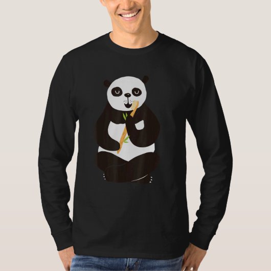 Panda Brushing Teeth oral Hygienist Teeth T-shirt (Voorkant)