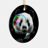 PANDA BUBBLE MAKER KERAMISCH ORNAMENT (Rechts)