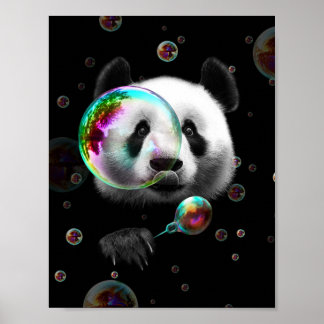PANDA BUBBLE MAKER POSTER