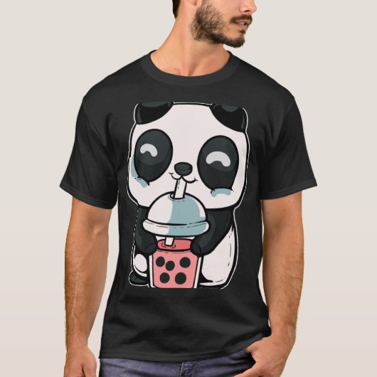 Panda bubble thee t-shirt (Voorkant)