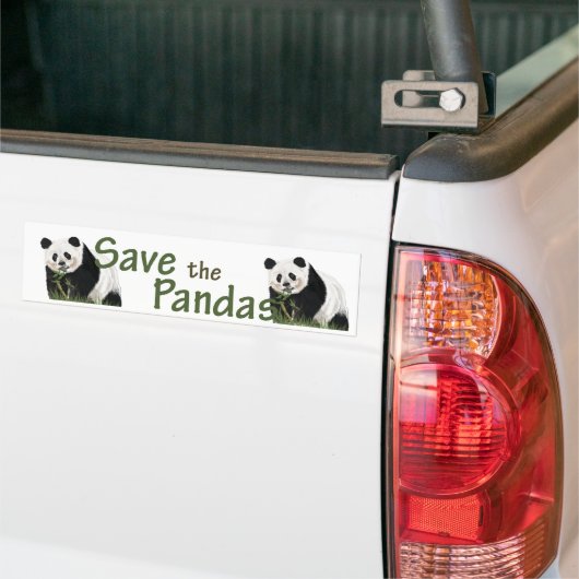 panda-bumper bumpersticker (Op Truck)