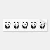 Panda Bumpersticker (Voorkant)