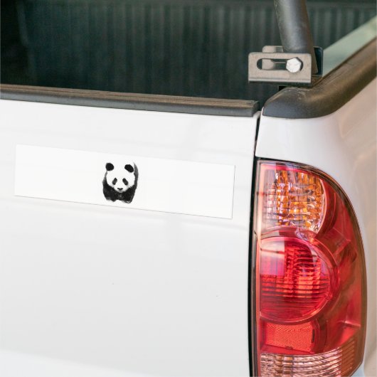 Panda Bumpersticker (Op Truck)