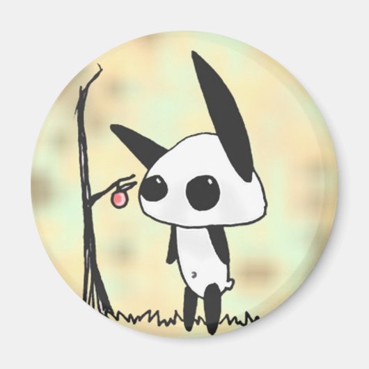Panda Bunny. Magneet (Voorkant)