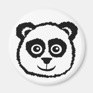 Panda Buttonnen Magneet