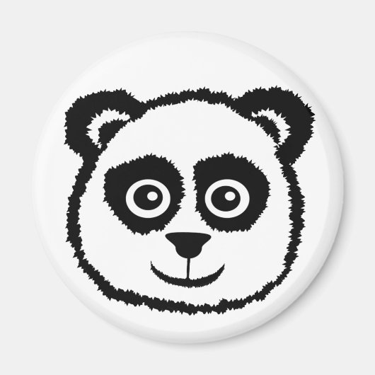 Panda Buttonnen Magneet (Voorkant)