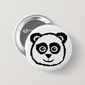 Panda Buttonnen Ronde Button 5,7 Cm (Voorkant /achterkant)