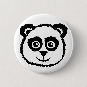 Panda Buttonnen Ronde Button 5,7 Cm