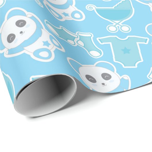 Panda Cadeaupapier (Rol Hoek)
