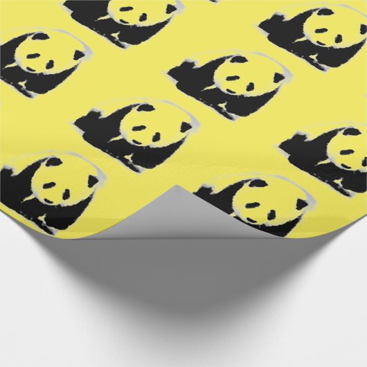 Panda Cadeaupapier (Hoek)
