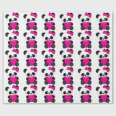 Panda Cadeaupapier (Vlak)