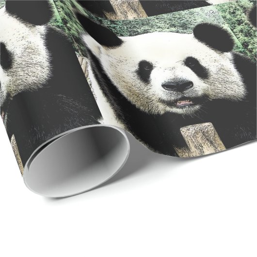 Panda Cadeaupapier (Rol Hoek)