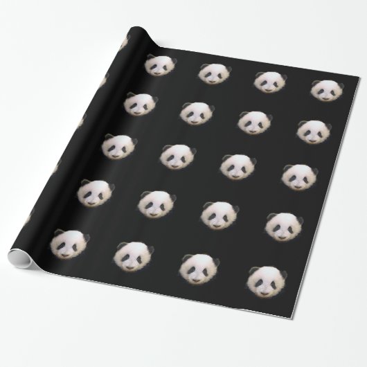 Panda Cadeaupapier (Uitgerold)