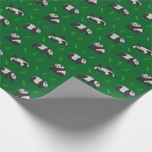 Panda Cadeaupapier (Hoek)