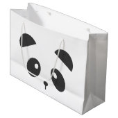 Panda-cadeazak Groot Cadeauzakje (Voorkant Gekanteld)