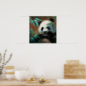 Panda - Canvas Art Print (Keuken)