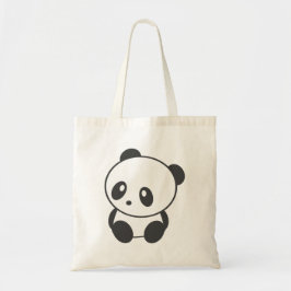 Panda Canvas tas