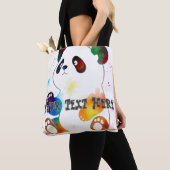 Panda canvas tassen (Dichtbij)